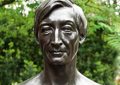 Bronzebüste Peter Joseph Lenné von Christian Daniel Rauch, 1847, Metallrestaurierung