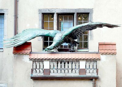 Strauss-metallrestaurierung-berlin_bronzeadlerehem. Kaiser-Wilhelm-Nationaldenkmal