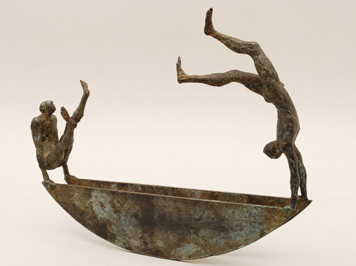 Kleinplastik Bronze von U. Nuss