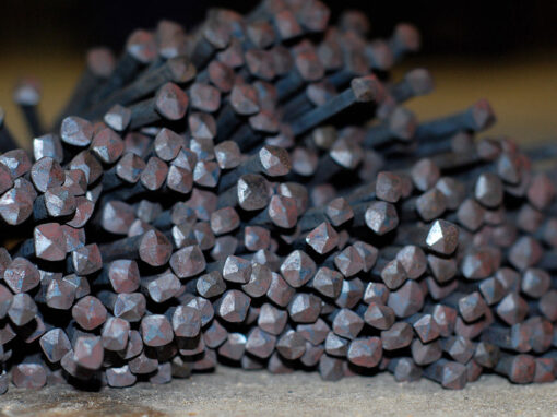 Rekonstruktion von Schmiedenägeln Schloss Rheinsberg